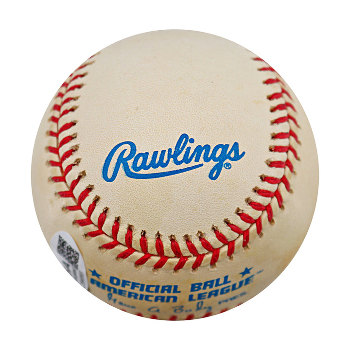 Ivan Rodriguez Texas Rangers Autographed Inscribed OAL Baseball JSA COA 