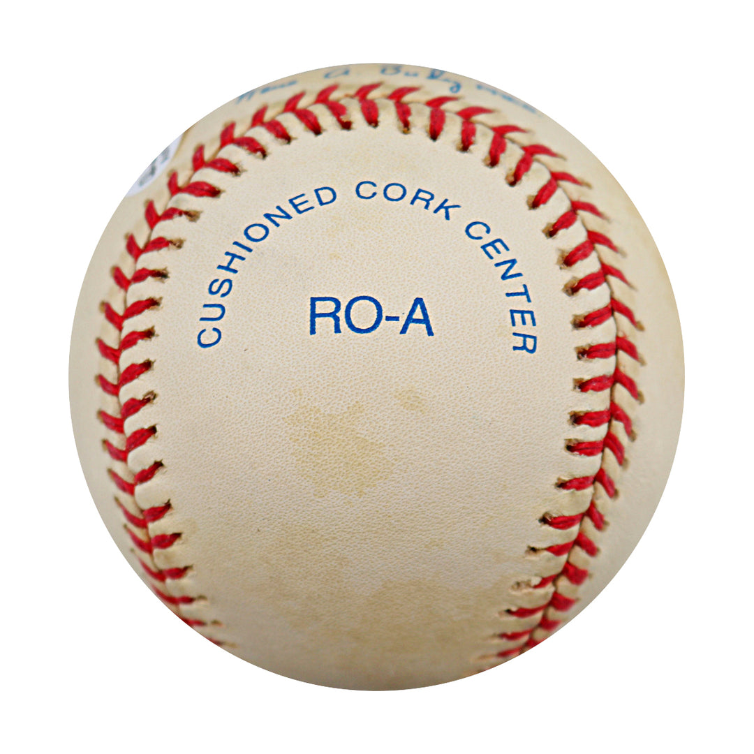 Ivan Rodriguez Texas Rangers Autographed Inscribed OAL Baseball JSA COA 