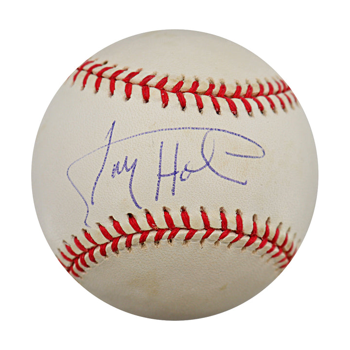 Larry Holmes Autographed ONL Baseball JSA COA