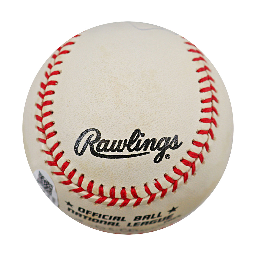 Larry Holmes Autographed ONL Baseball JSA COA