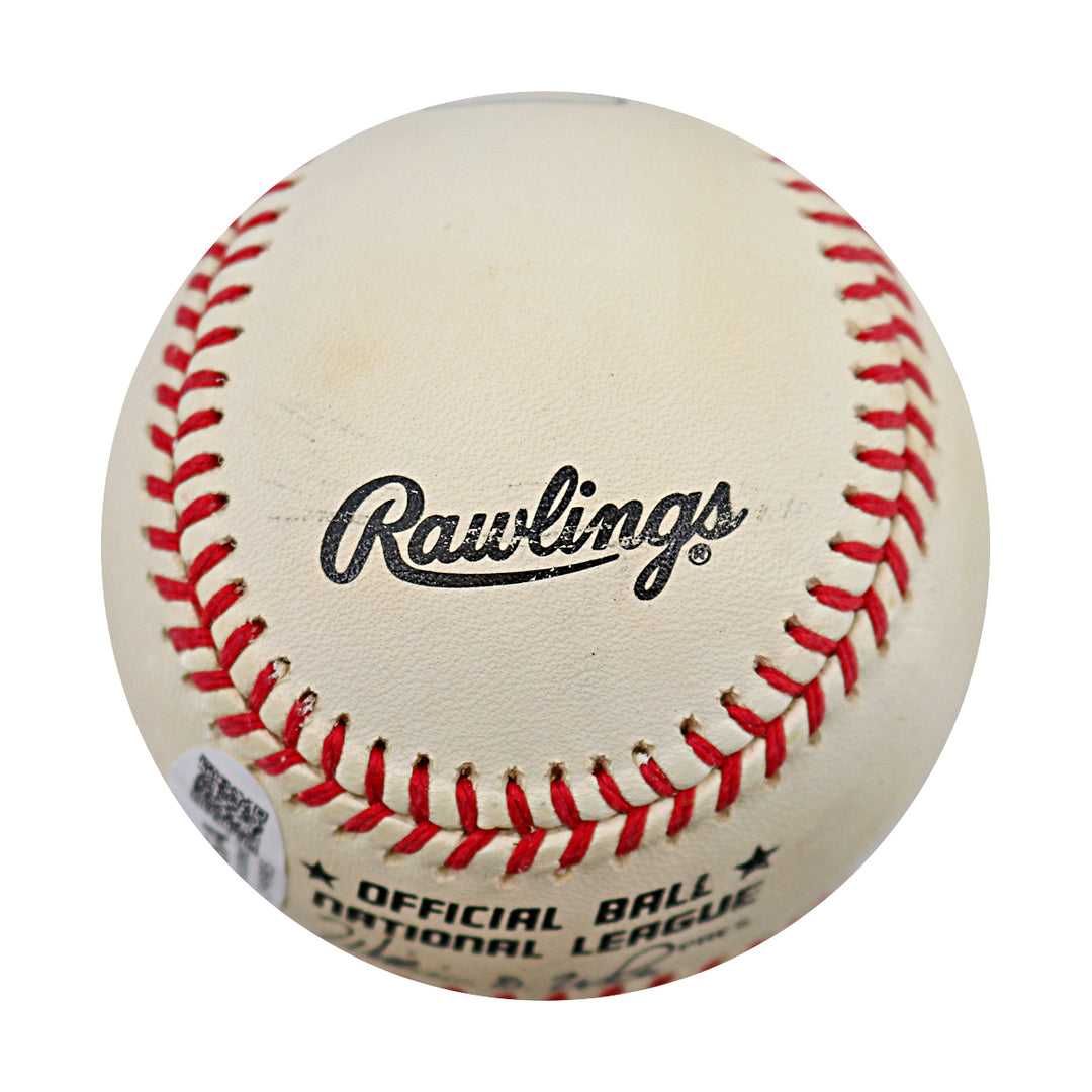 Archie Moore Autographed ONL Baseball JSA COA
