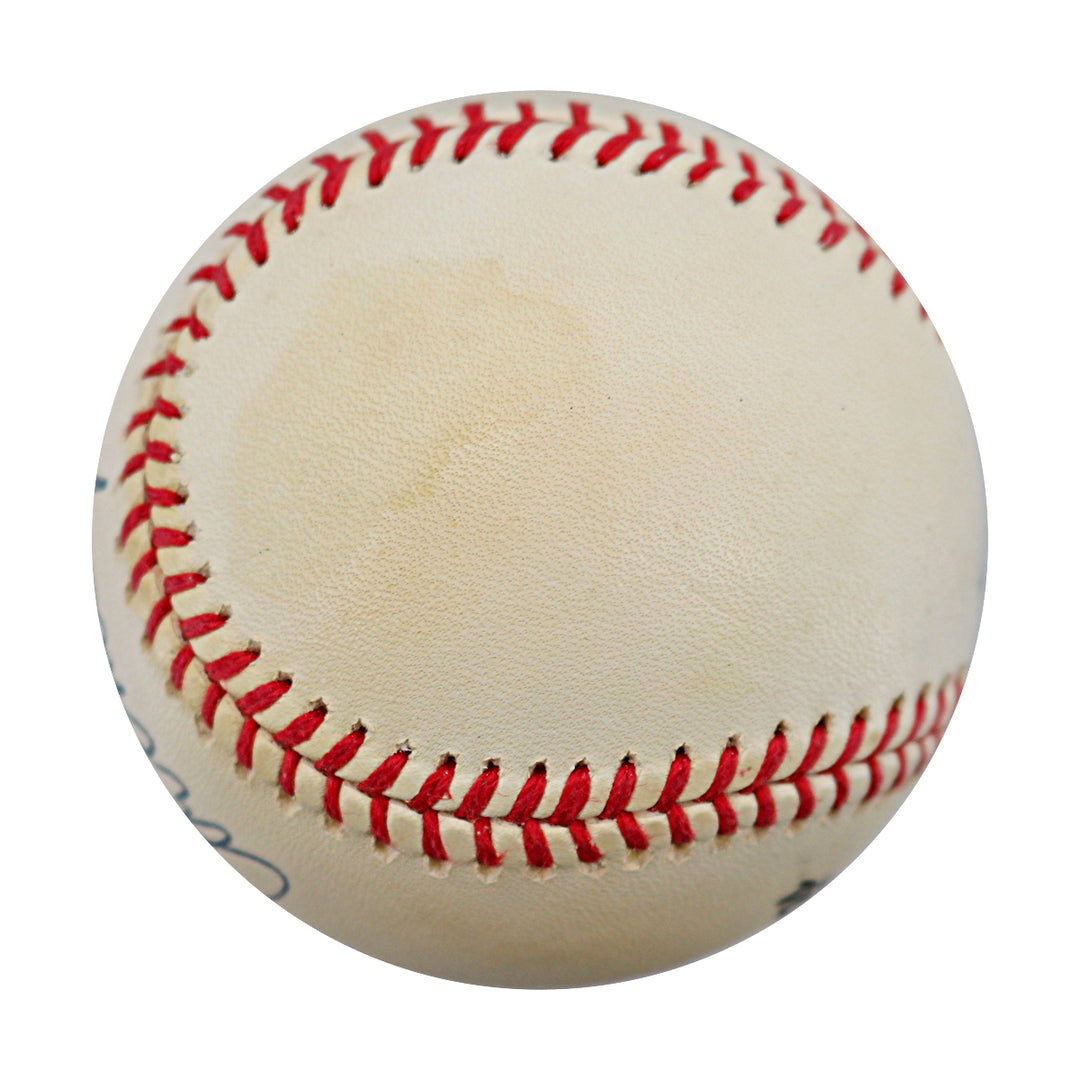 Archie Moore Autographed ONL Baseball JSA COA