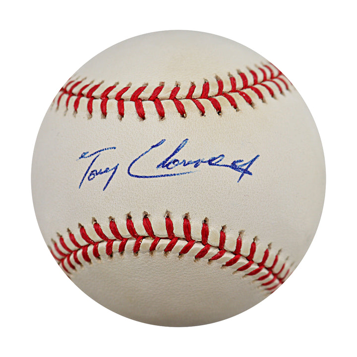 Tony Cloninger New York Yankees Autographed OMLB Baseball JSA COA