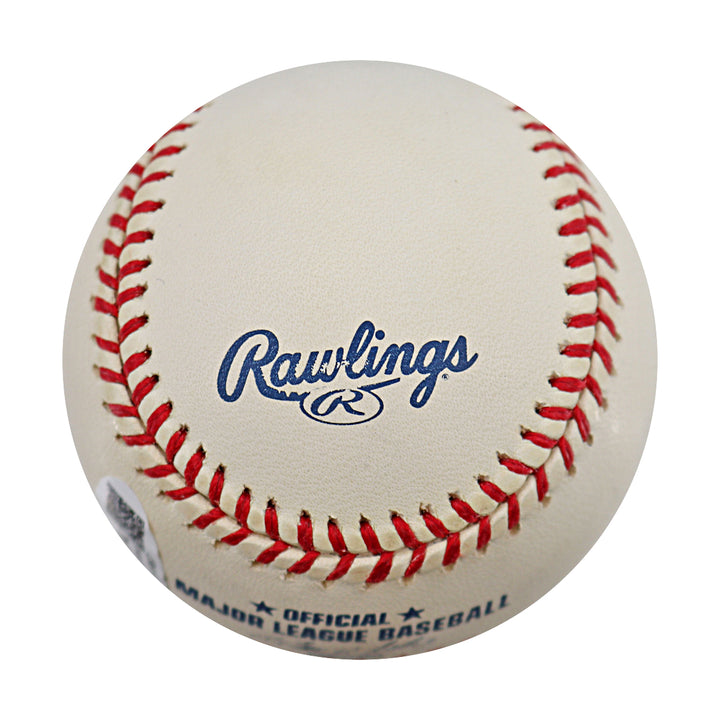 Tony Cloninger New York Yankees Autographed OMLB Baseball JSA COA