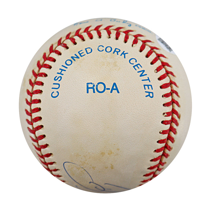 Ryan Bradley New York Yankees Autographed OAL Baseball JSA COA