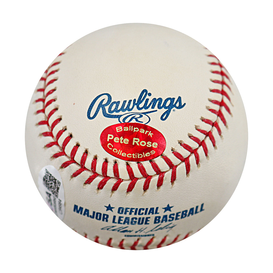 Nick Johnson Yankees Nationals Autographed OMLB Baseball JSA COA