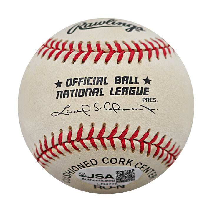 Don Newcombe Los Angeles Dodgers Autographed Inscribed ONL Baseball JSA COA