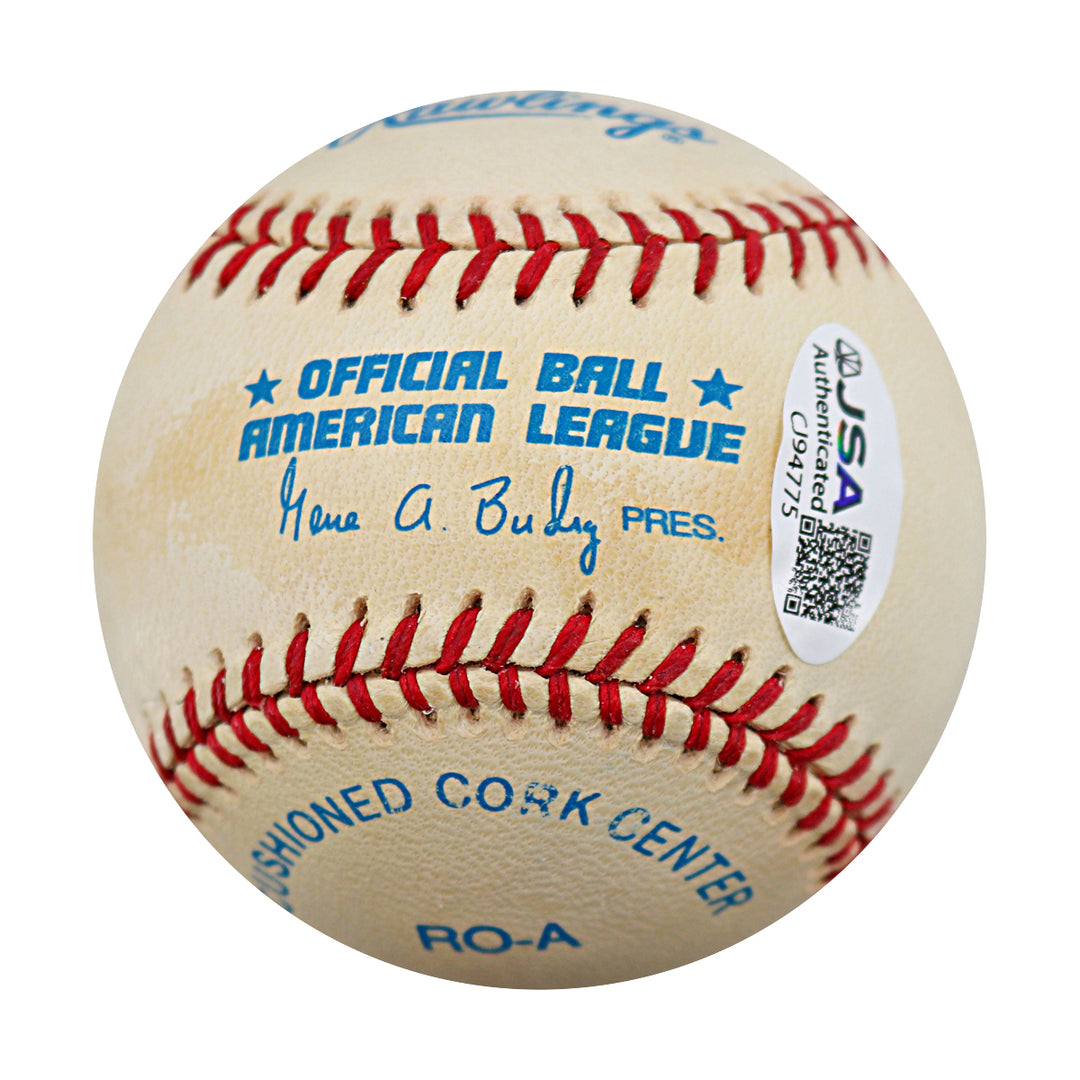 Cal Ripken Jr. Baltimore Orioles Autographed OAL Baseball JSA COA-2
