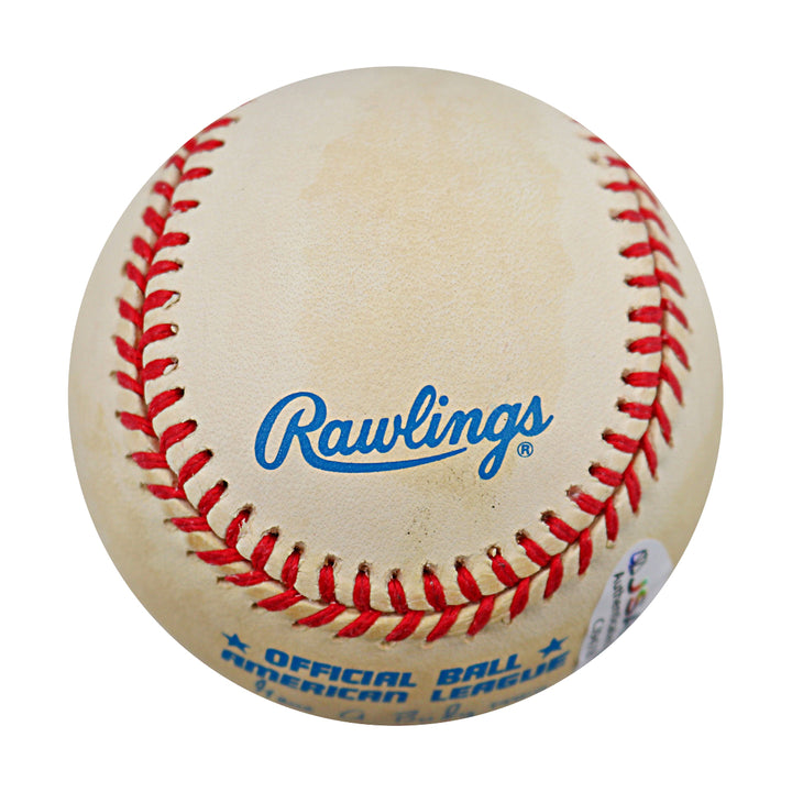 Ramiro Mendoza New York Yankees Autographed OAL Baseball JSA COA