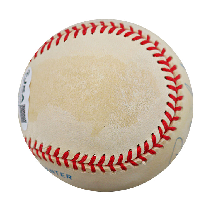 Ramiro Mendoza New York Yankees Autographed OAL Baseball JSA COA