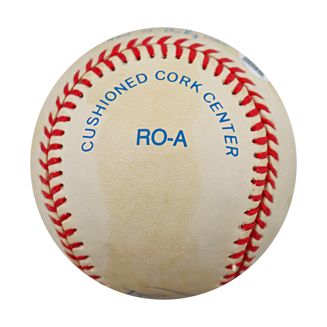 Ramiro Mendoza New York Yankees Autographed OAL Baseball JSA COA