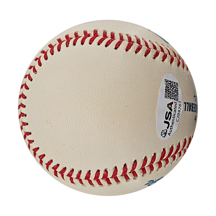Rafael Palmeiro Rangers Orioles Cubs Autographed OMLB Baseball JSA COA