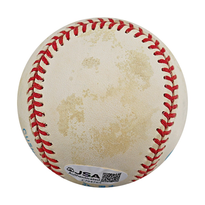 Gil McDougald New York Yankees Autographed OAL Baseball JSA COA