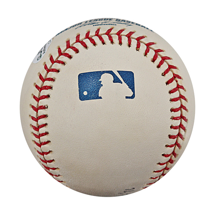 Elliott Maddox New York Yankees Autographed Inscribed OAL Baseball JSA COA