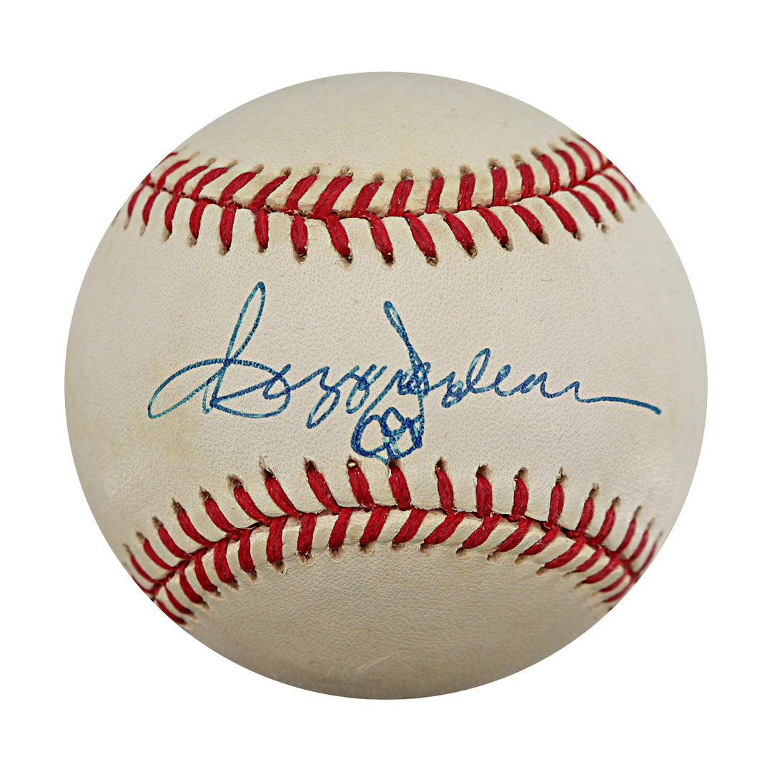 Reggie Jackson New York Yankees Autographed OAL Baseball JSA COA
