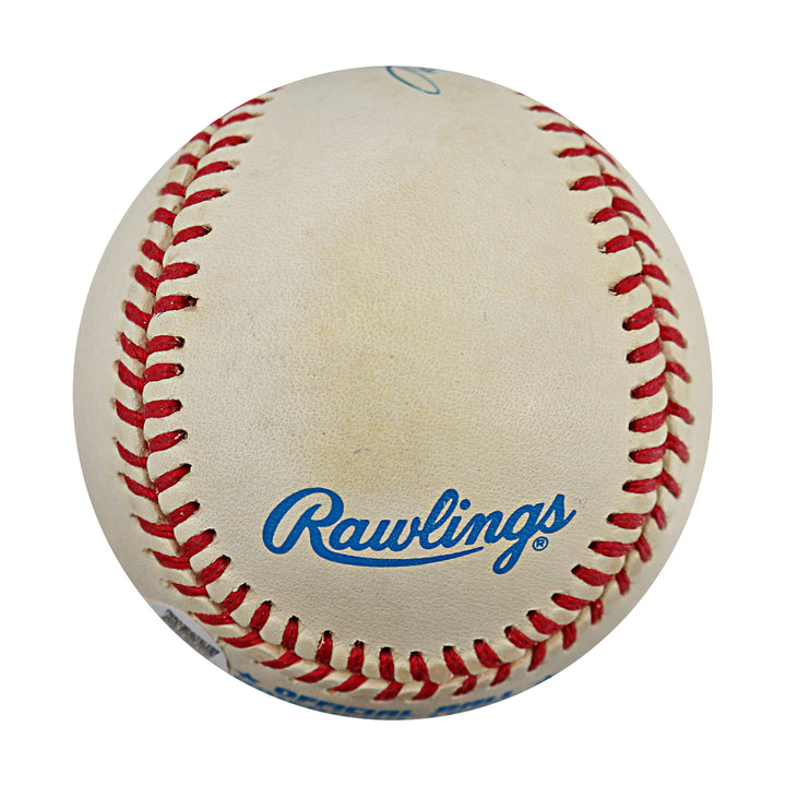 Reggie Jackson New York Yankees Autographed OAL Baseball JSA COA