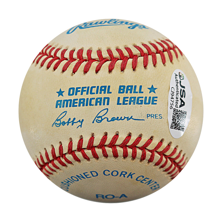 Ron Guidry New York Yankees Autographed OAL Baseball JSA COA