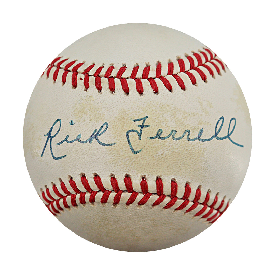Rick Ferrell Boston Red Sox Autographed OAL Baseball JSA COA