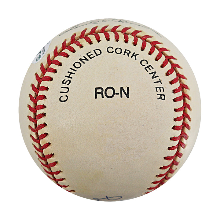 Julius Erving Philadelphia 76ers Autographed ONL Baseball JSA COA