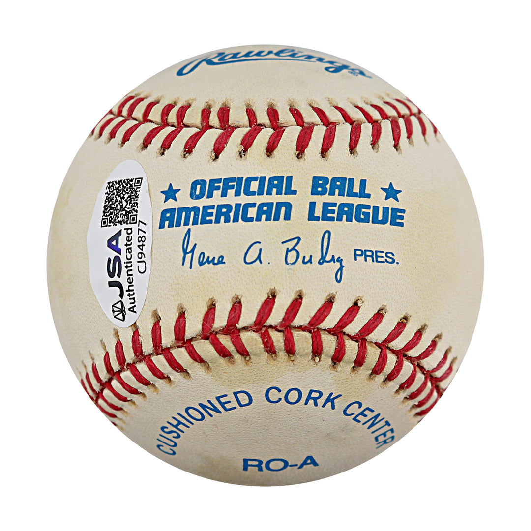 Ray Floyd Golf Autographed OAL Baseball JSA COA