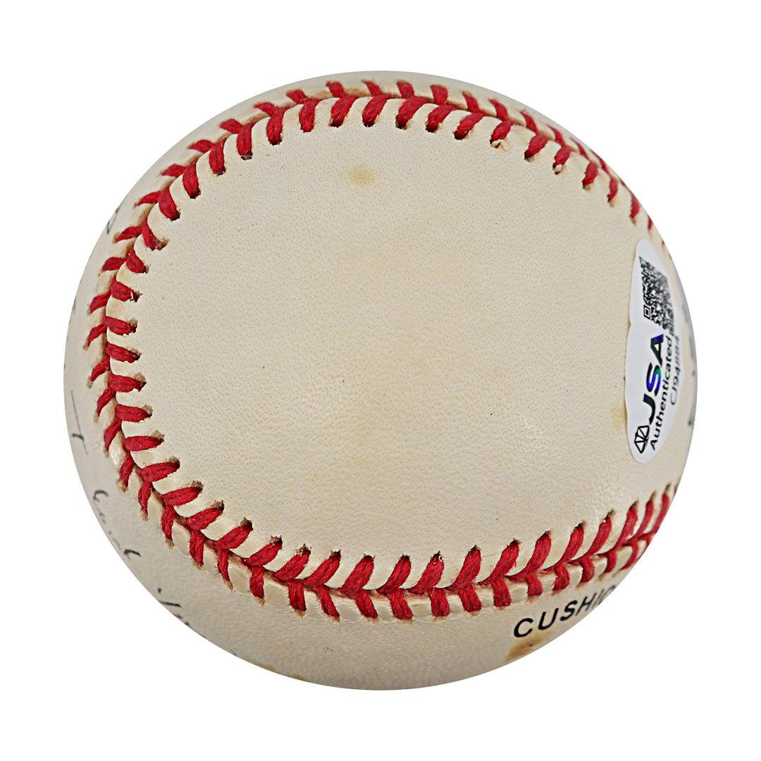 Richie Phillips Autographed Personalized ONL Baseball JSA COA