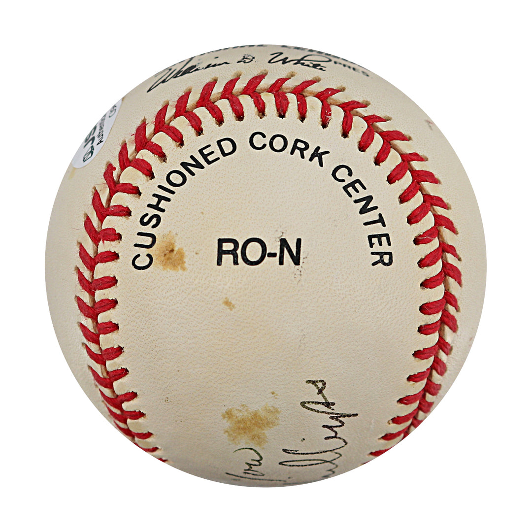 Richie Phillips Autographed Personalized ONL Baseball JSA COA