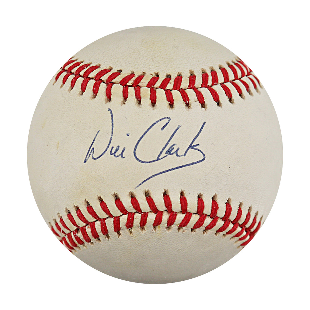 Will Clark San Francisco Giants Autographed ONL Baseball JSA COA