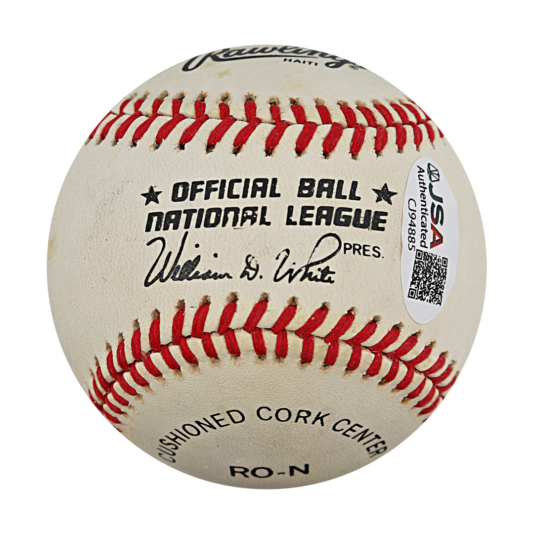 Will Clark San Francisco Giants Autographed ONL Baseball JSA COA