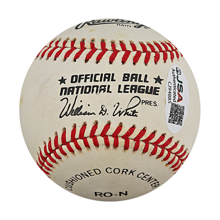 Will Clark San Francisco Giants Autographed ONL Baseball JSA COA