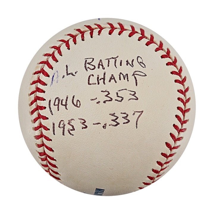 Mickey Vernon Minnesota Twins Autographed Inscribed OMLB Baseball JSA COA