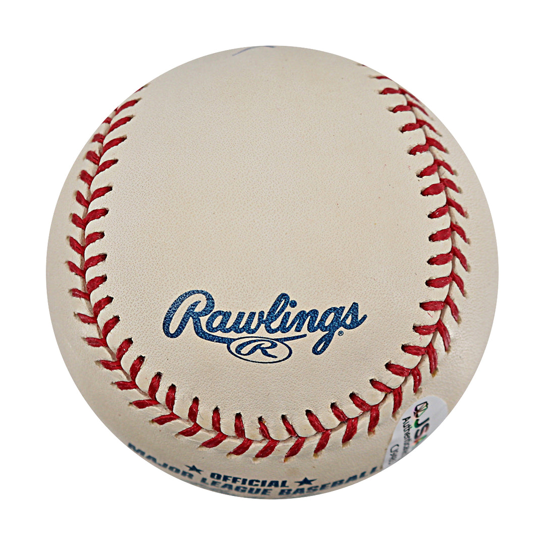 Mickey Vernon Minnesota Twins Autographed Inscribed OMLB Baseball JSA COA