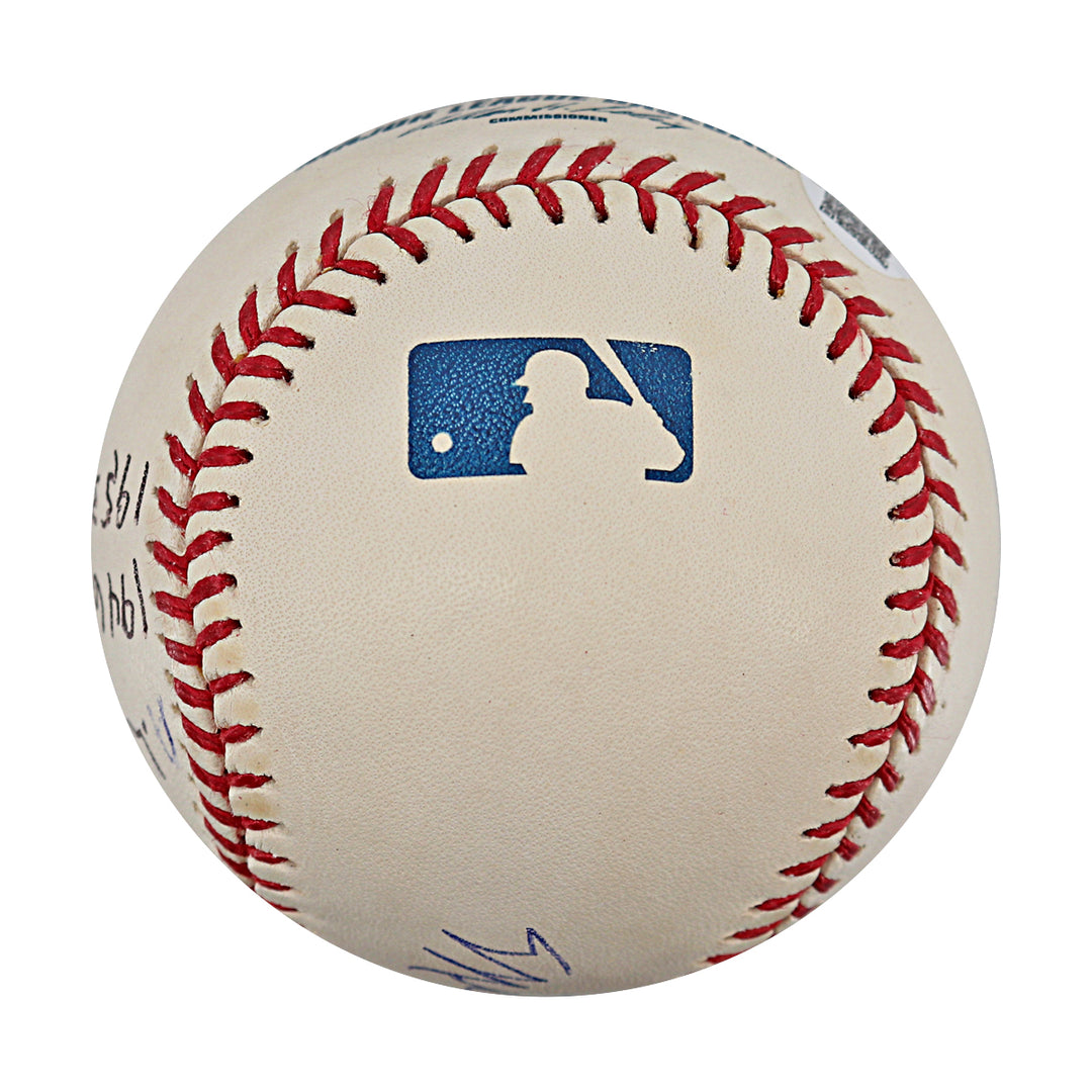 Mickey Vernon Minnesota Twins Autographed Inscribed OMLB Baseball JSA COA