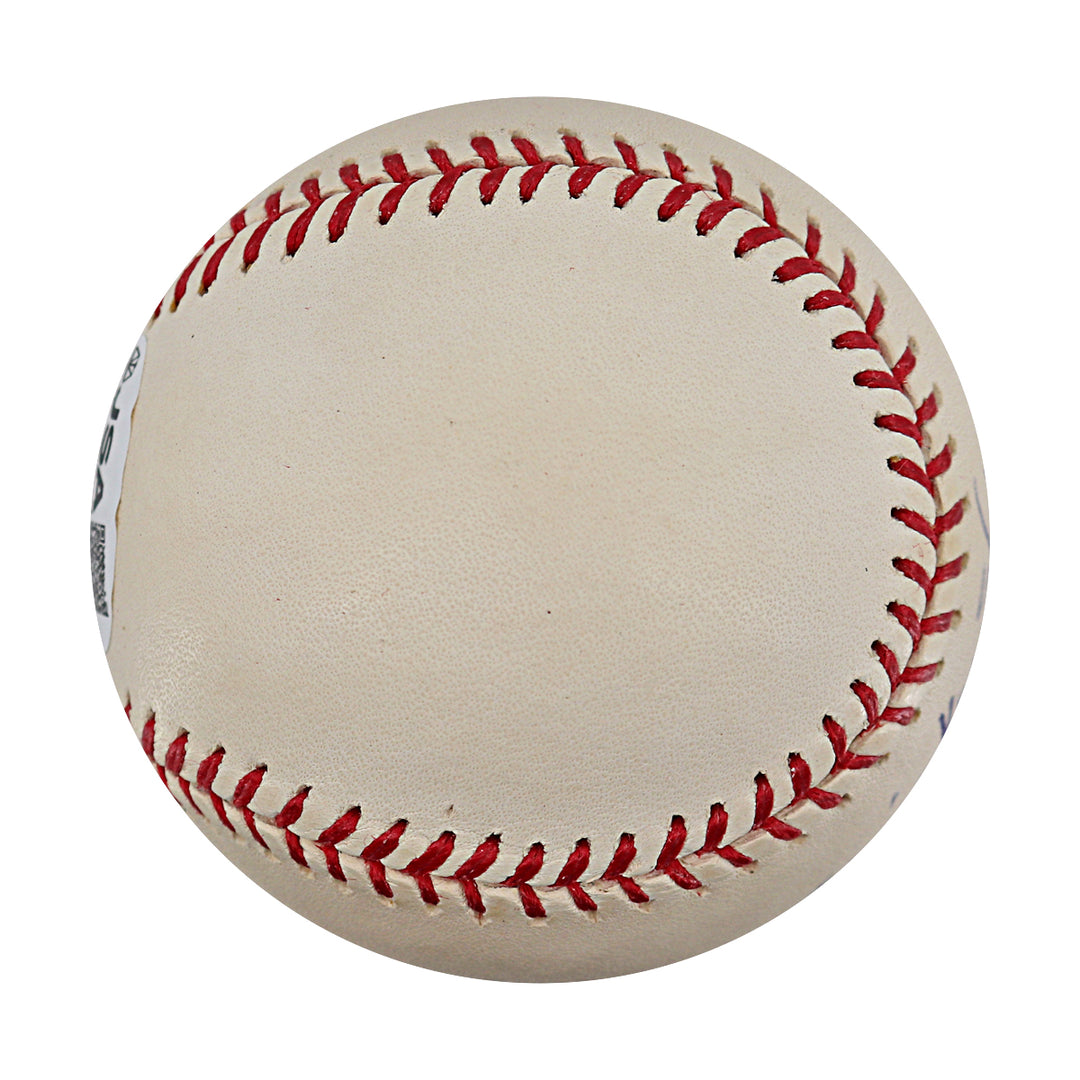 Mickey Vernon Minnesota Twins Autographed Inscribed OMLB Baseball JSA COA