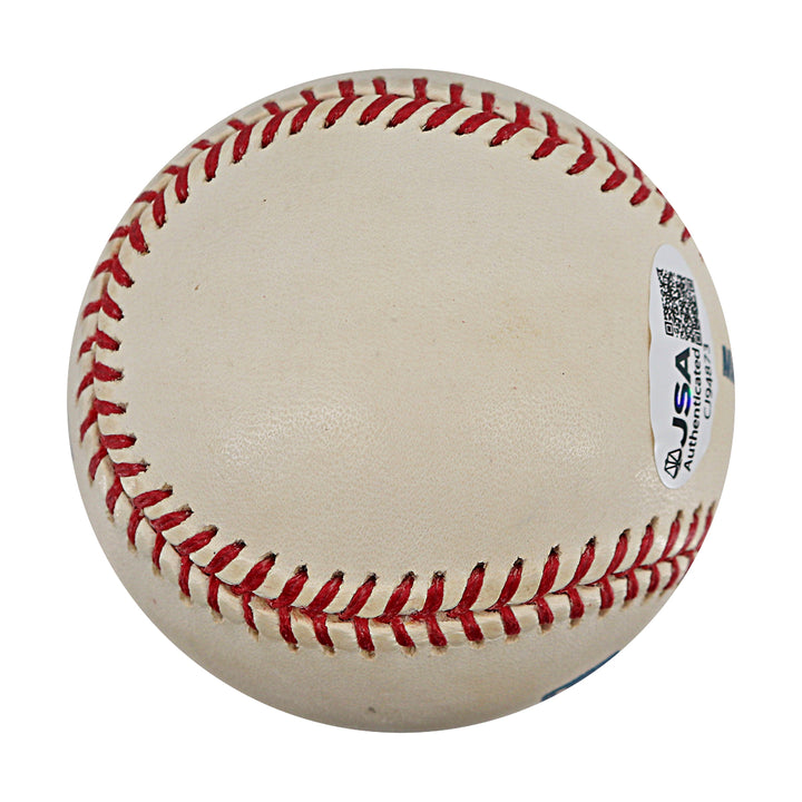 Kevin Brown Rangers Marlins Dodgers Autographed OMLB Baseball JSA COA-2