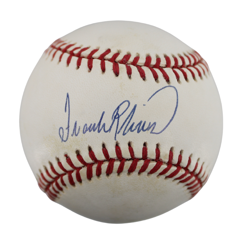 Frank Robinson Balitmore Orioles Autographed OAL Baseball JSA COA