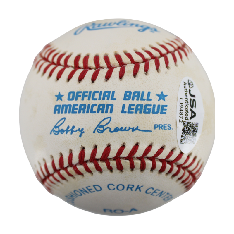 Frank Robinson Balitmore Orioles Autographed OAL Baseball JSA COA