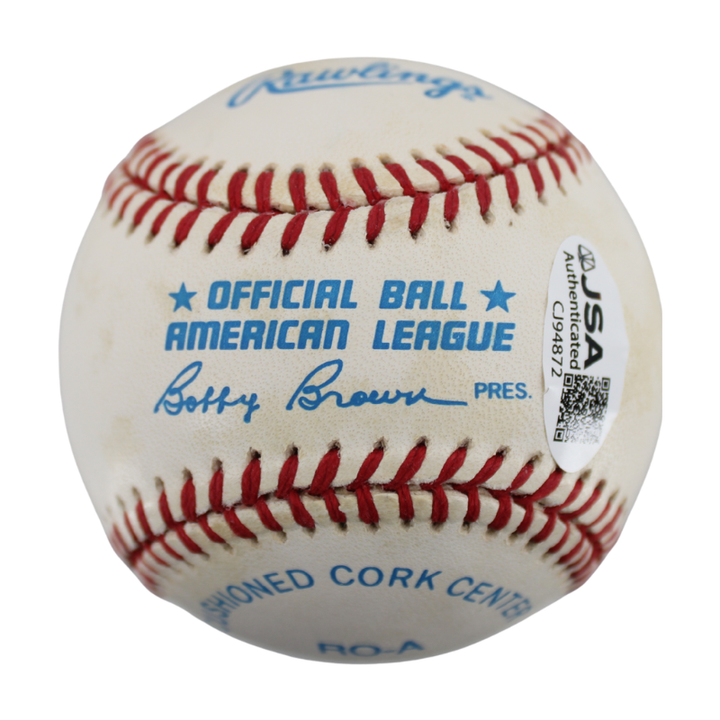 Frank Robinson Balitmore Orioles Autographed OAL Baseball JSA COA