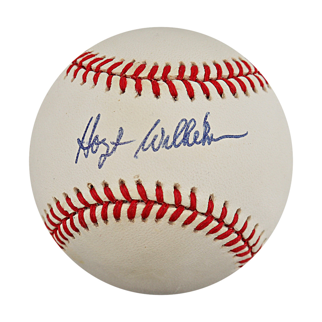 Hoyt Wilhelm San Francisco Giants Autographed OAL Baseball JSA COA