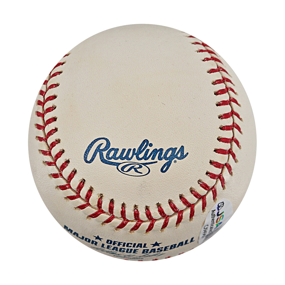 Ben Davis Mariners Padres Autographed OMLB Baseball JSA COA