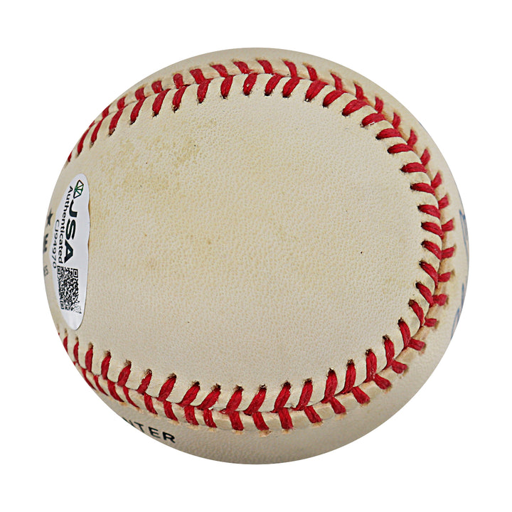 Al Barlick Autographed ONL Baseball JSA COA