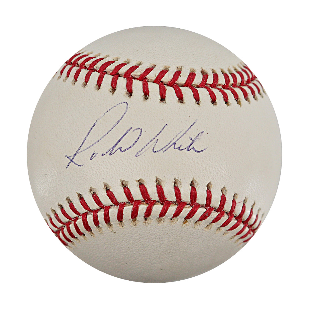Rondell White Tigers Twins OMLB Baseball JSA COA