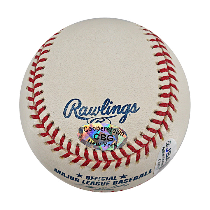 Rondell White Tigers Twins OMLB Baseball JSA COA