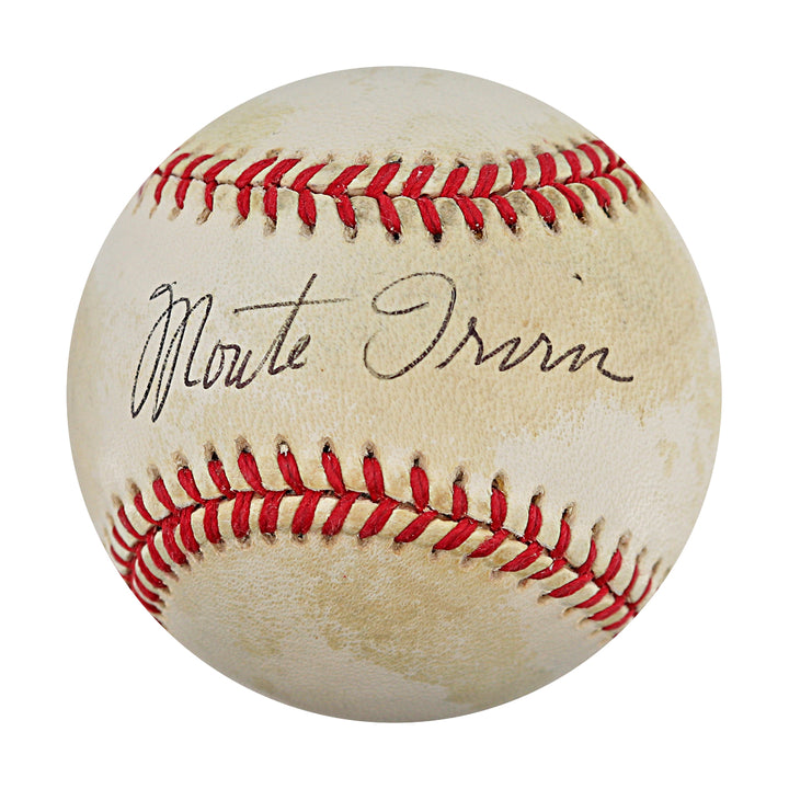 Monte Irvin San Francisco Giants Autographed ONL Baseball JSA COA
