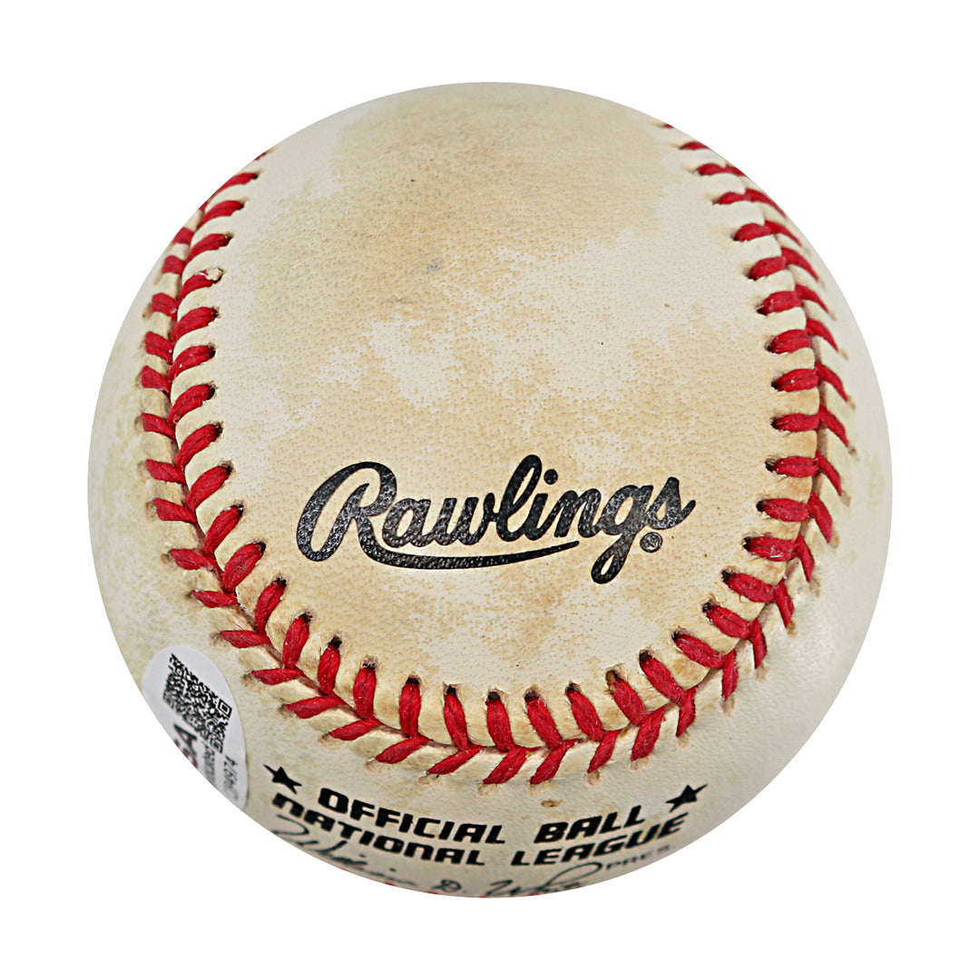 Monte Irvin San Francisco Giants Autographed ONL Baseball JSA COA