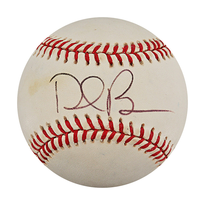Dee Brown Royals Athletics Autographed OAL Baseball JSA COA