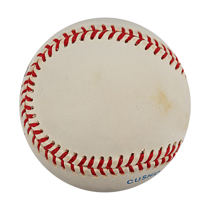 Dee Brown Royals Athletics Autographed OAL Baseball JSA COA