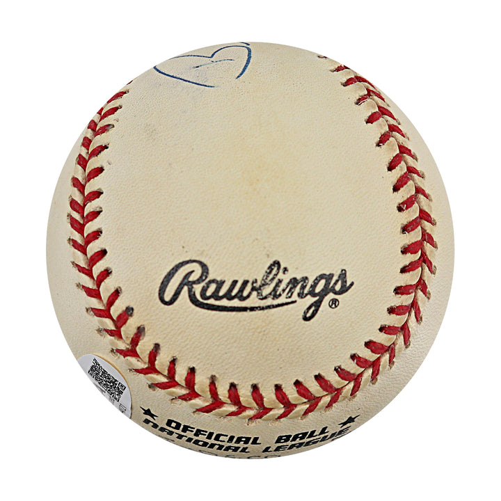 Bill Mazeroski Pittsburgh Pirates Autographed ONL Baseball JSA COA