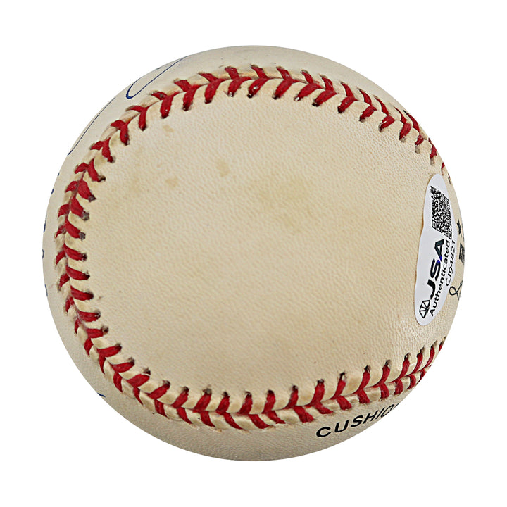 Bill Mazeroski Pittsburgh Pirates Autographed ONL Baseball JSA COA