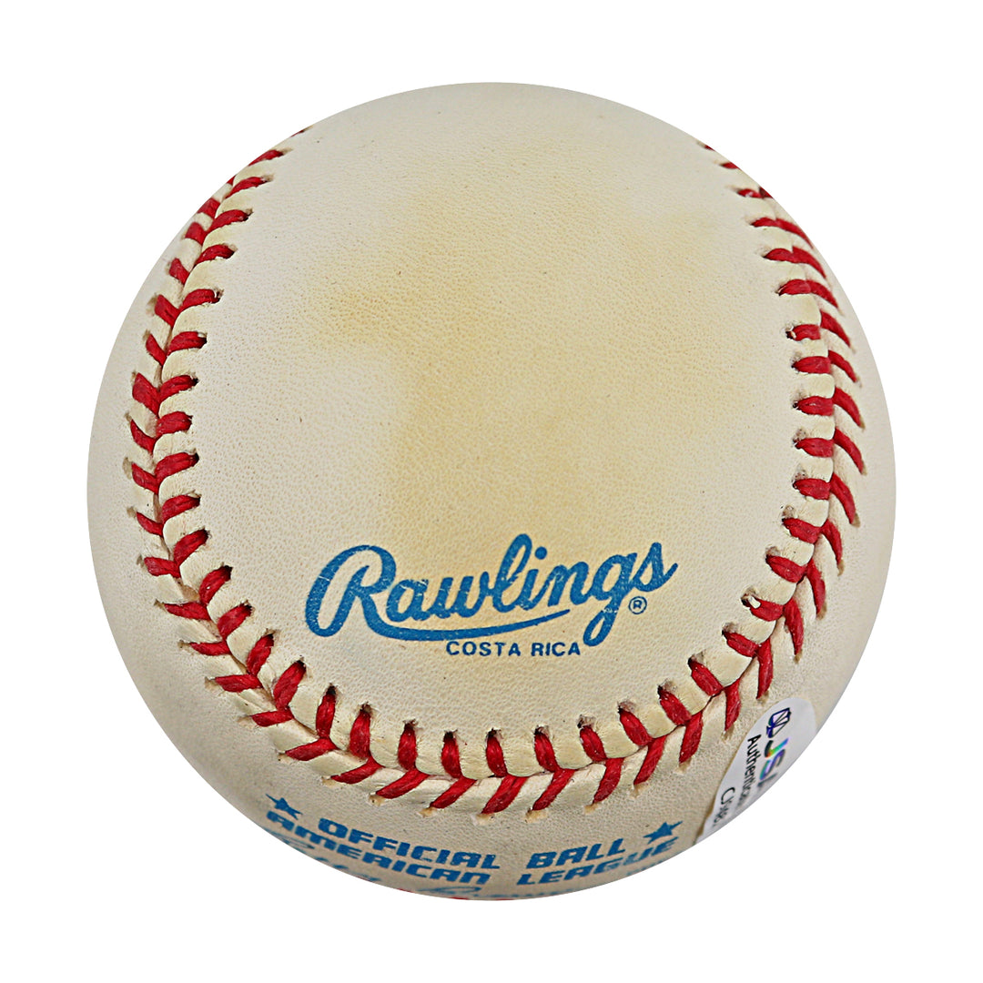 George Kell Detroit Tigers Autographed OAL Baseball JSA COA