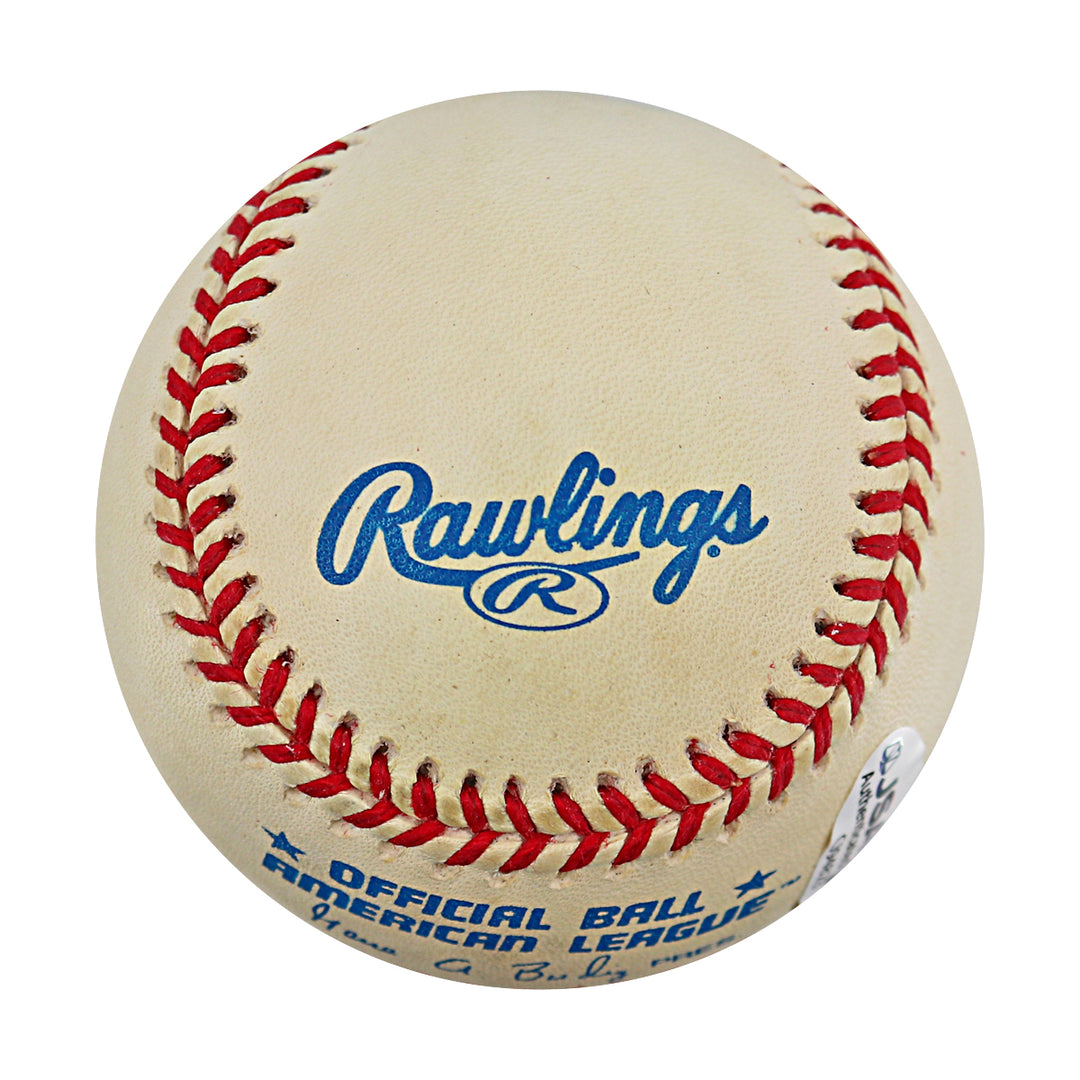 Randy Johnson Yankees Mariners Diamondbacks OAL Baseball JSA COA